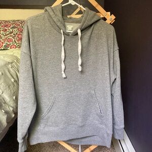 Aerie Gray oversized Hoodie Sweatshirt